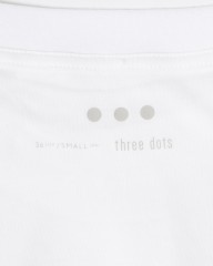 three dotsナシア インターロック ロングスリーブ Tシャツmb_08l