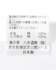 three dotsナシア インターロック ロングスリーブ Tシャツmb_12l