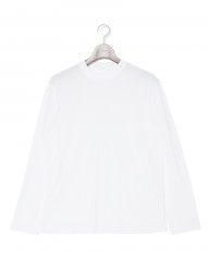 three dotsナシア インターロック ロングスリーブ Tシャツmb_c0