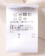 BORRIELLOセミワイドカラー コットンリネン シャツ【GAIOLA/ガイオラ】mb_18l