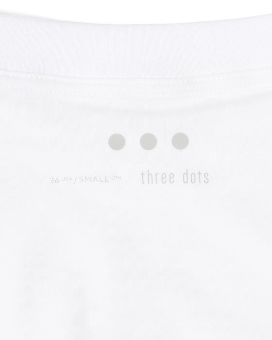 three dotsナシア インターロック Tシャツ08l