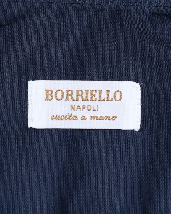 BORRIELLOセミワイドカラー ストレッチコットン シャツ【GAIOLA/ガイオラ】12l