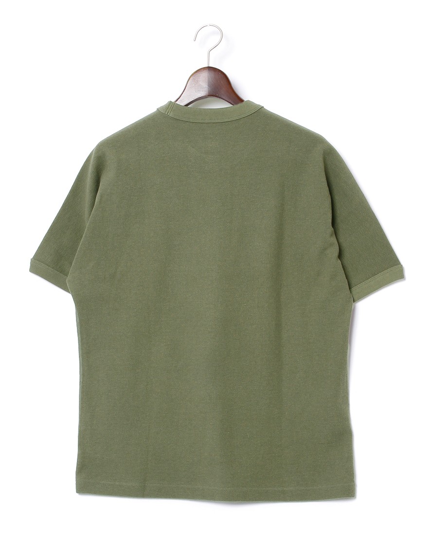 three dotsパイルフェイスTシャツ05l