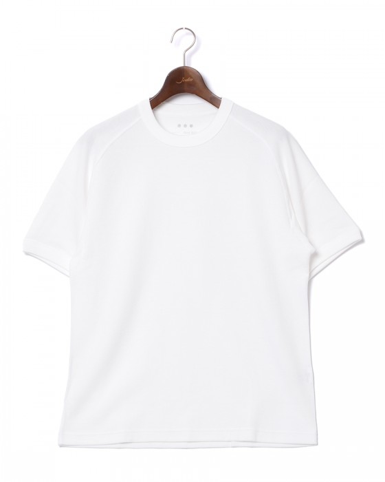 three dotsパイルフェイスTシャツc0