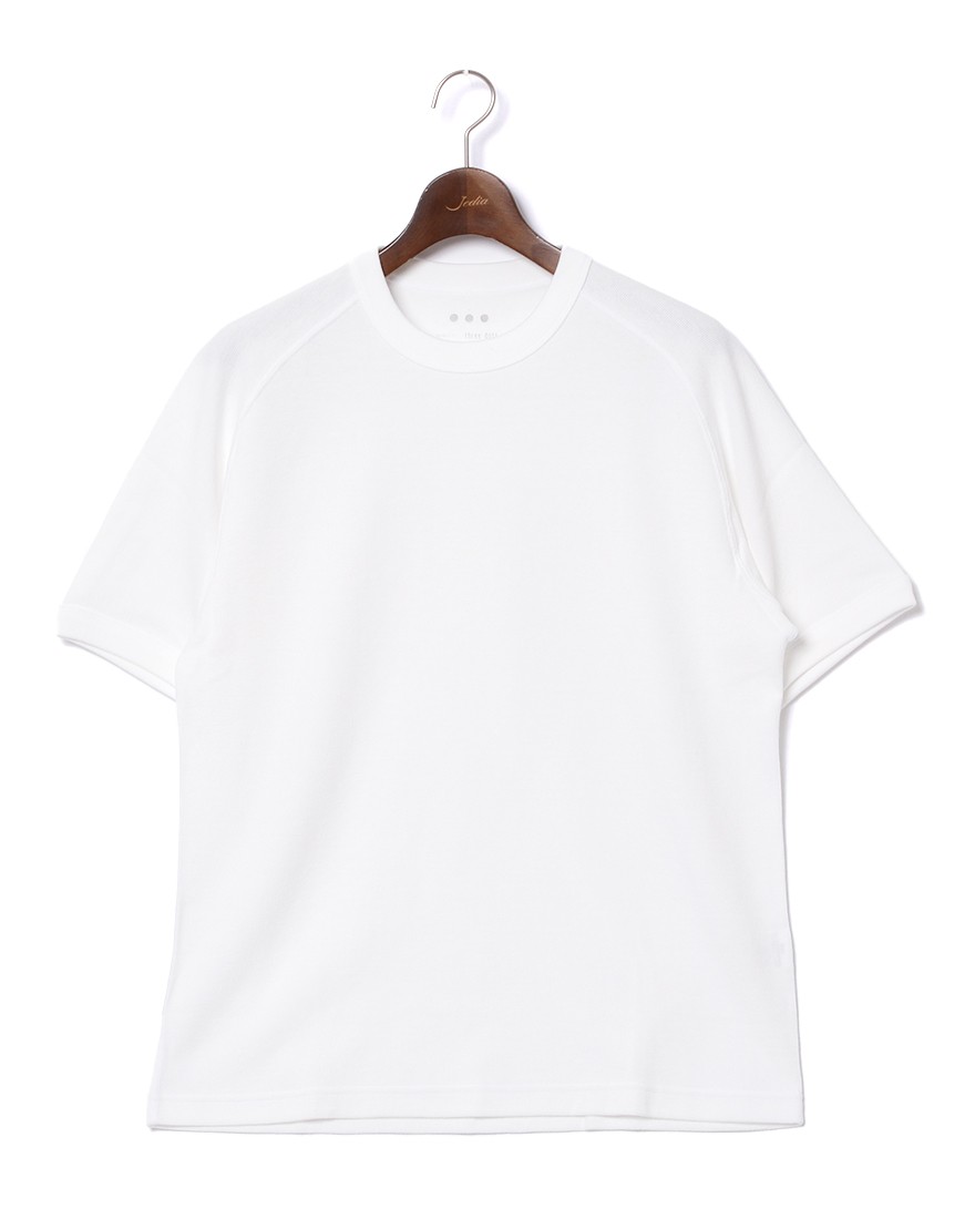 three dotsパイルフェイスTシャツc0