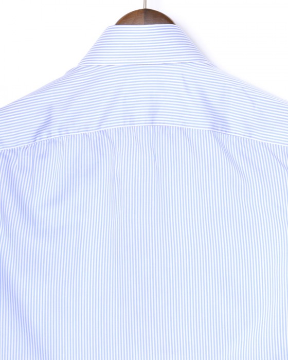 BORRIELLOセミワイドカラー ライトコットンポプリン シャツ【GAIOLA/ガイオラ】10l
