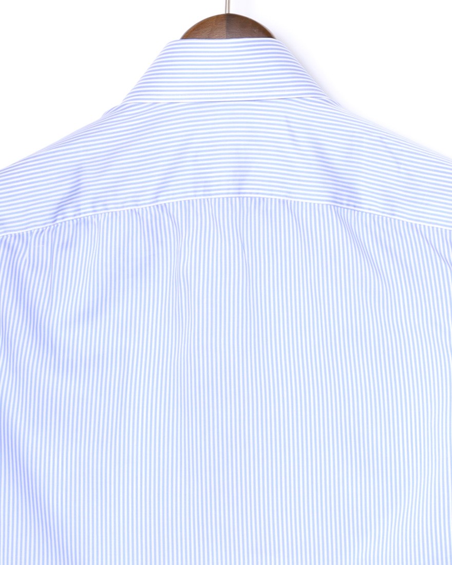 BORRIELLOセミワイドカラー ライトコットンポプリン シャツ【GAIOLA/ガイオラ】10l