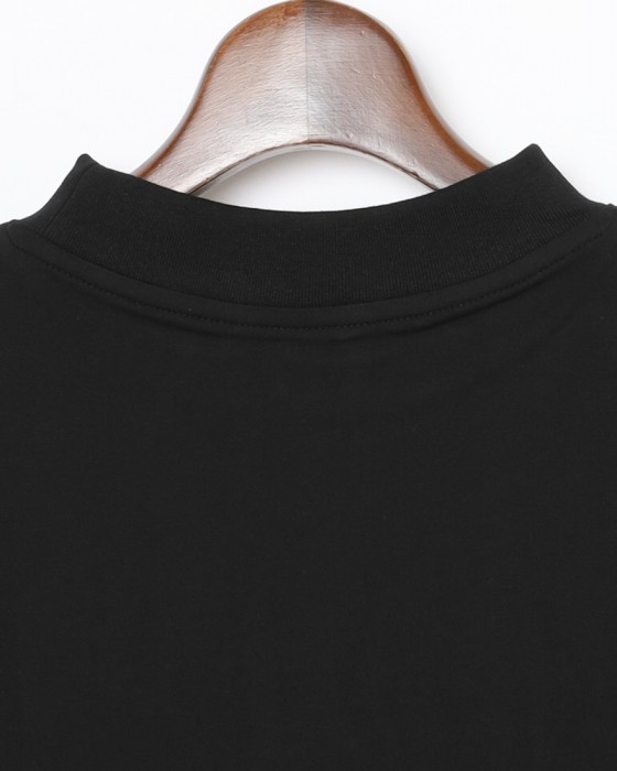 three dotsクルー＆モックネック 2パック ロングスリーブTシャツ【2Pack Tee】15l