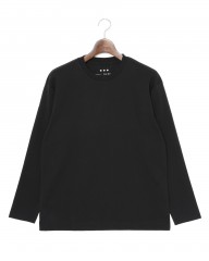 three dotsクルー＆モックネック 2パック ロングスリーブTシャツ【2Pack Tee】mb_01l