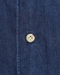 BORRIELLOコットンデニム セミワイドカラー シャツ【GAIOLA/ガイオラ】mb_12l