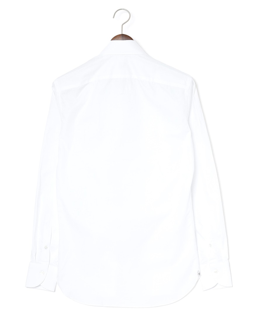 BORRIELLOノーアイロンコットン セミワイドカラー シャツ【GAIOLA/ガイオラ】04l