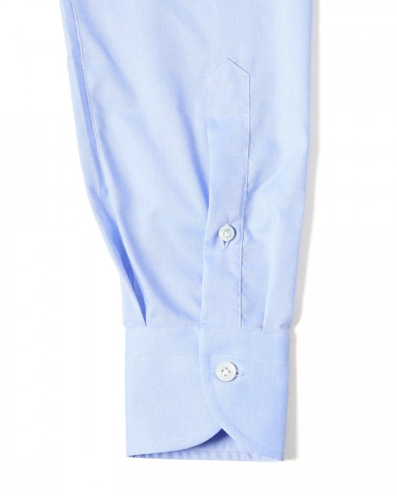 BORRIELLOノーアイロンコットン セミワイドカラー シャツ【GAIOLA/ガイオラ】15l