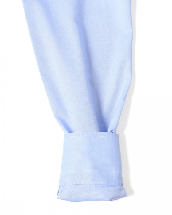 BORRIELLOノーアイロンコットン セミワイドカラー シャツ【GAIOLA/ガイオラ】16l