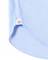 BORRIELLOノーアイロンコットン セミワイドカラー シャツ【GAIOLA/ガイオラ】mb_12l