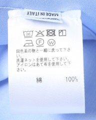 BORRIELLOノーアイロンコットン セミワイドカラー シャツ【GAIOLA/ガイオラ】mb_18l