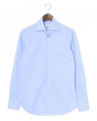 BORRIELLOノーアイロンコットン セミワイドカラー シャツ【GAIOLA/ガイオラ】mb_c1