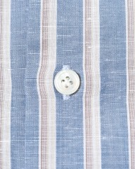 BORRIELLOコットンリネン ストライプ セミワイドカラー シャツ【GAIOLA/ガイオラ】mb_12l