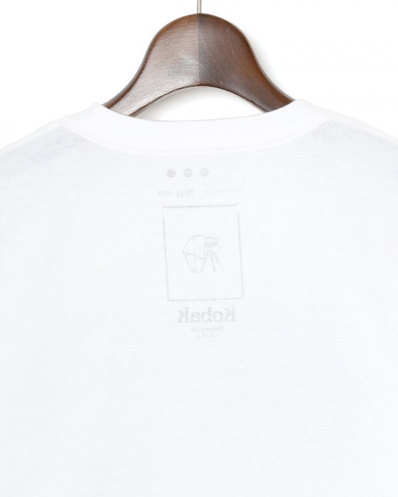 three dotsコットン グラフィックフォトTシャツ【wave chaser/Graphic tee】08l