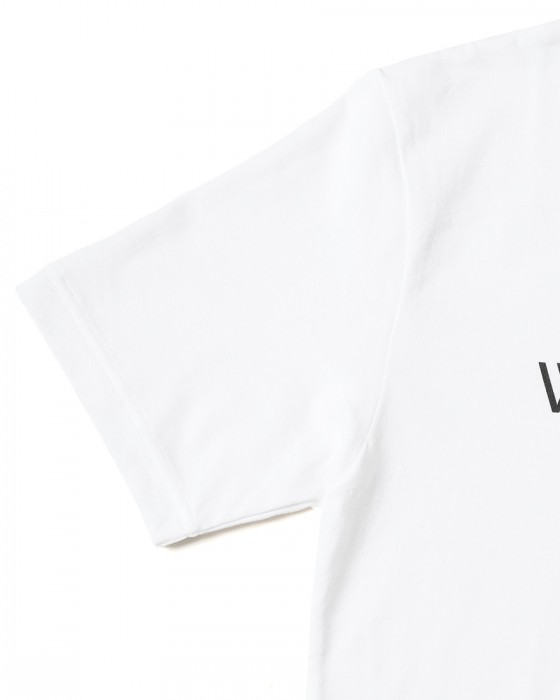 three dotsコットン グラフィックフォトTシャツ【wave chaser/Graphic tee】09l