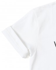 three dotsコットン グラフィックフォトTシャツ【wave chaser/Graphic tee】mb_10l