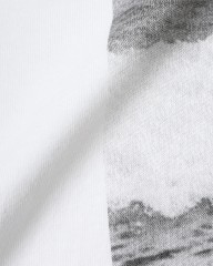 three dotsコットン グラフィックフォトTシャツ【wave chaser/Graphic tee】mb_12l