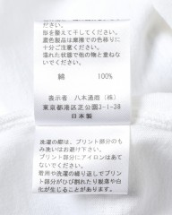 three dotsコットン グラフィックフォトTシャツ【wave chaser/Graphic tee】mb_14l