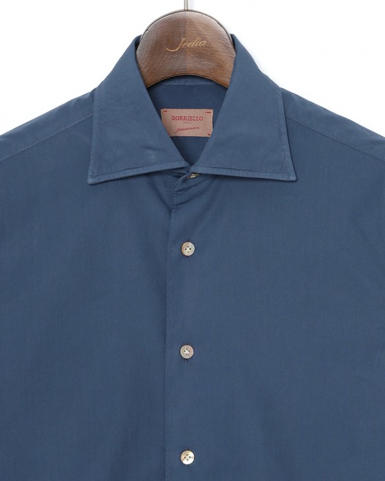 BORRIELLOガーメントダイコットンシャツ【GAIOLA/ガイオラ】07l