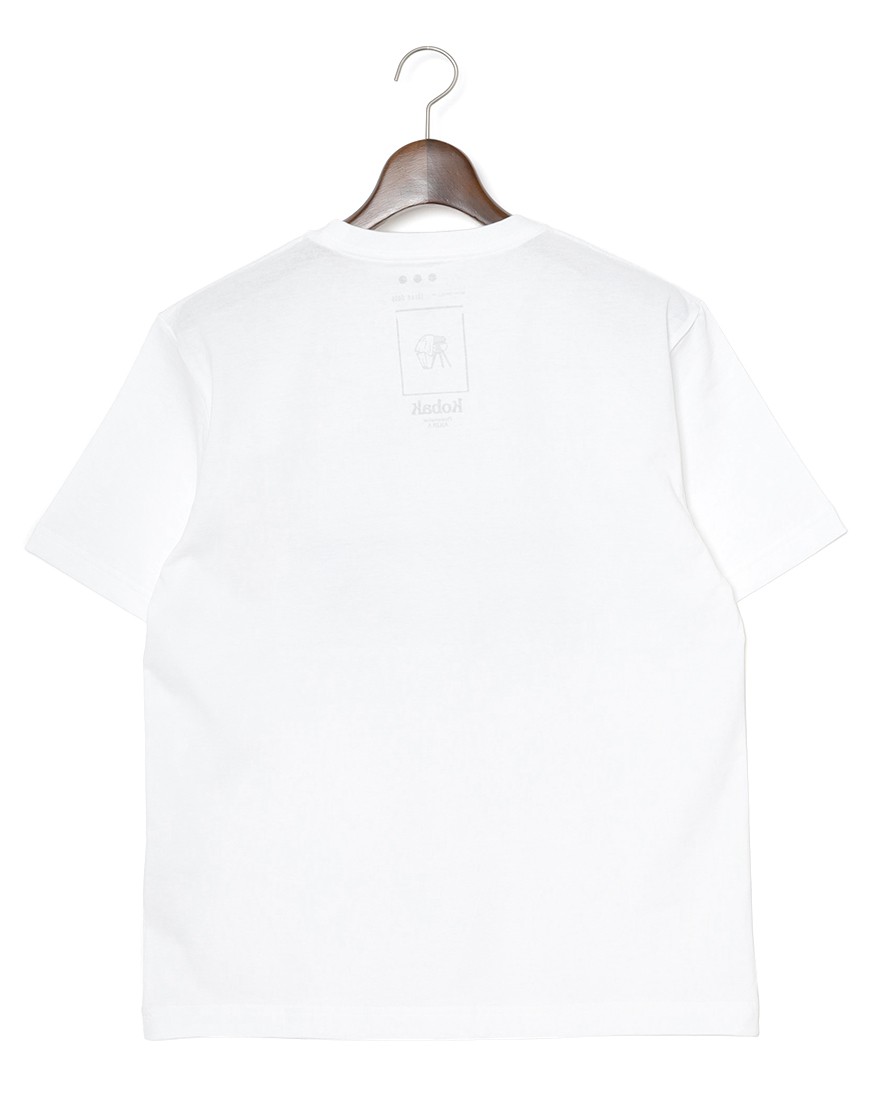 three dotsコットン グラフィックフォトTシャツ【pier days/Graphic tee】04l