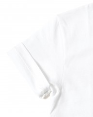 three dotsコットン グラフィックフォトTシャツ【pier days/Graphic tee】mb_10l