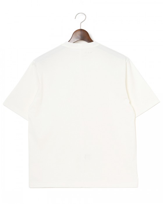 three dotsスビンコットン クルーネック Tシャツ【Suvin 28 jersey】04l