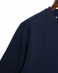 three dotsスビンコットン クルーネック Tシャツ【Suvin 28 jersey】mb_08l