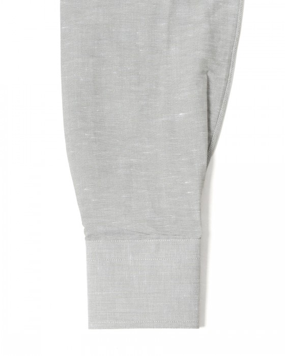 BORRIELLOコットンリネン ソリッド セミワイドカラーシャツ【GAIOLA/ガイオラ】14l