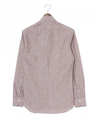 BORRIELLOコットンリネン ソリッド セミワイドカラーシャツ【GAIOLA/ガイオラ】mb_04l