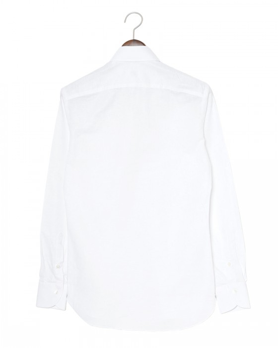 BORRIELLOコットンリネン セミワイドカラー シャツ【GAIOLA/ガイオラ】04l