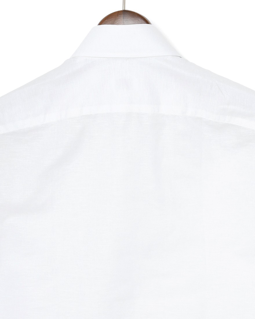 BORRIELLOコットンリネン セミワイドカラー シャツ【GAIOLA/ガイオラ】10l