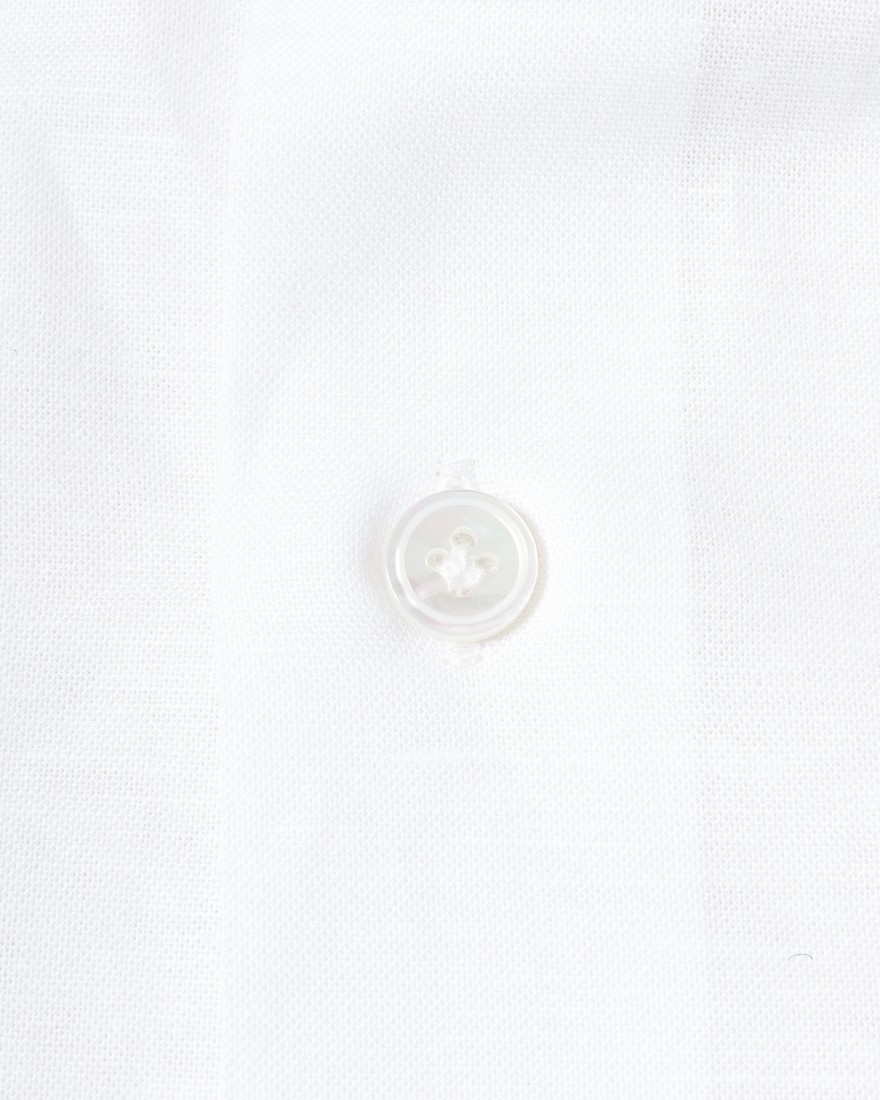 BORRIELLOコットンリネン セミワイドカラー シャツ【GAIOLA/ガイオラ】14l