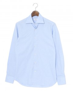 コットンリネン セミワイドカラー シャツ【GAIOLA/ガイオラ】