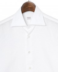 BORRIELLOコットンリネン セミワイドカラー シャツ【GAIOLA/ガイオラ】mb_07l