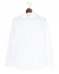 BORRIELLOコットンリネン セミワイドカラー シャツ【GAIOLA/ガイオラ】mb_c0