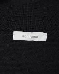 nomiamo(ノミアモ)ミラノリブ スキッパー半袖シャツ