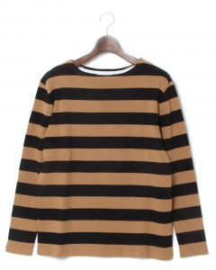 ボートネック ボーダーカットソー【Boat Neck】