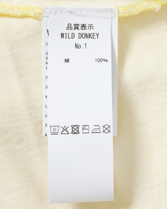 WILD DONKEYプリントTシャツ 【IBIZA TSHIRT】13l