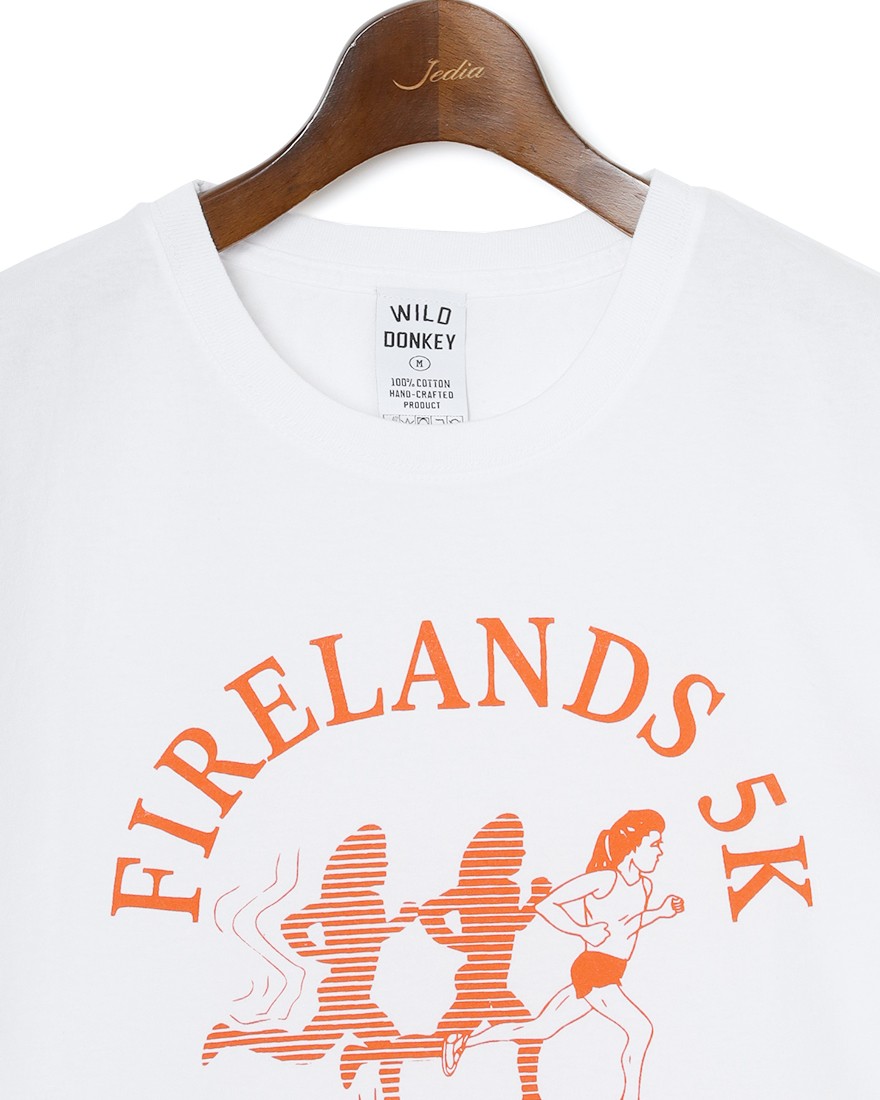 WILD DONKEYプリントTシャツ 【FIRELANDS T-SHIRT】05l