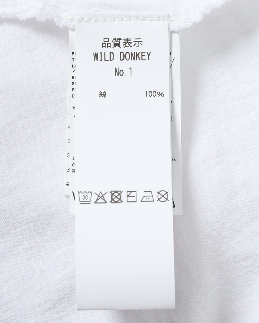 WILD DONKEYプリントTシャツ 【FIRELANDS T-SHIRT】13l