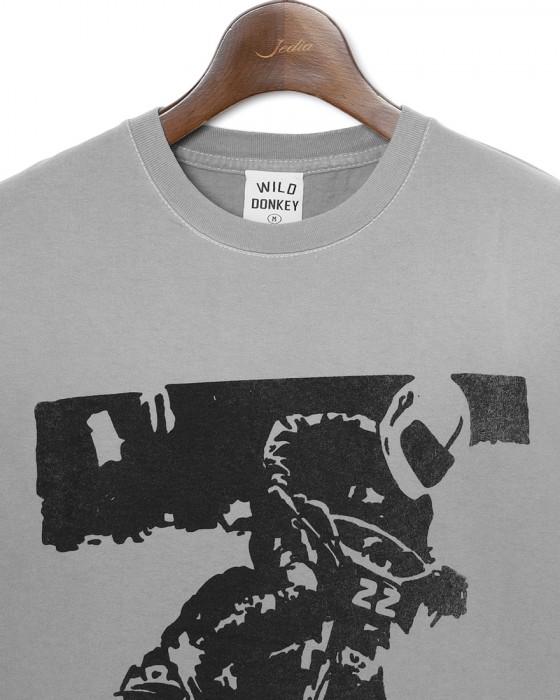 WILD DONKEYプリントTシャツ【MOTOCROSS T-SHIRT】05l