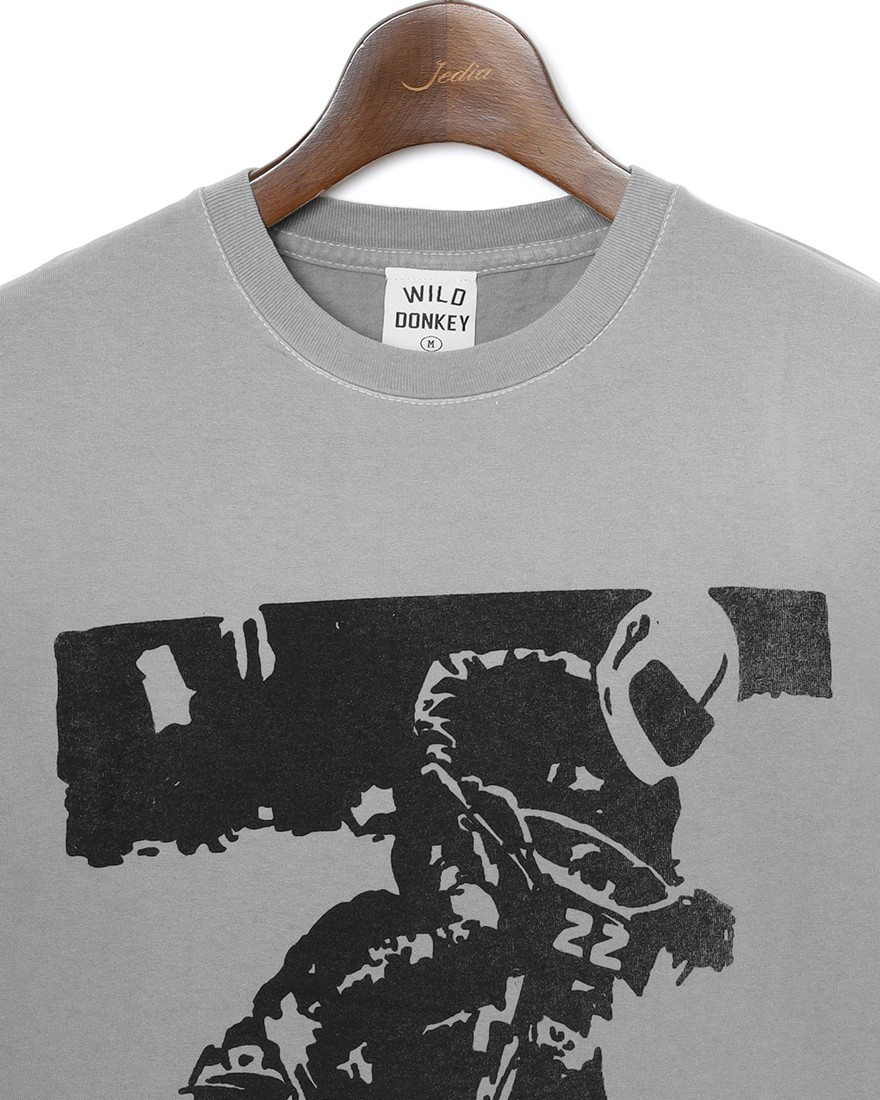 WILD DONKEYプリントTシャツ【MOTOCROSS T-SHIRT】05l