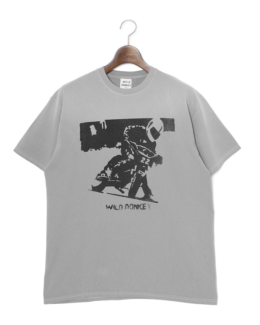 WILD DONKEYプリントTシャツ【MOTOCROSS T-SHIRT】c0