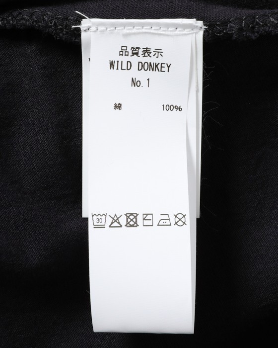 WILD DONKEYプリントTシャツ 【ITALIA TSHIRT】13l