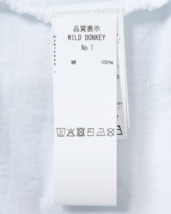 WILD DONKEYプリントTシャツ【JERRY IN GREECE TSHIRT】13l