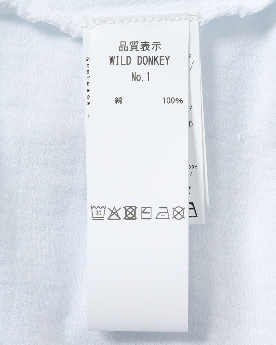 WILD DONKEYプリントTシャツ【JERRY IN GREECE TSHIRT】13l